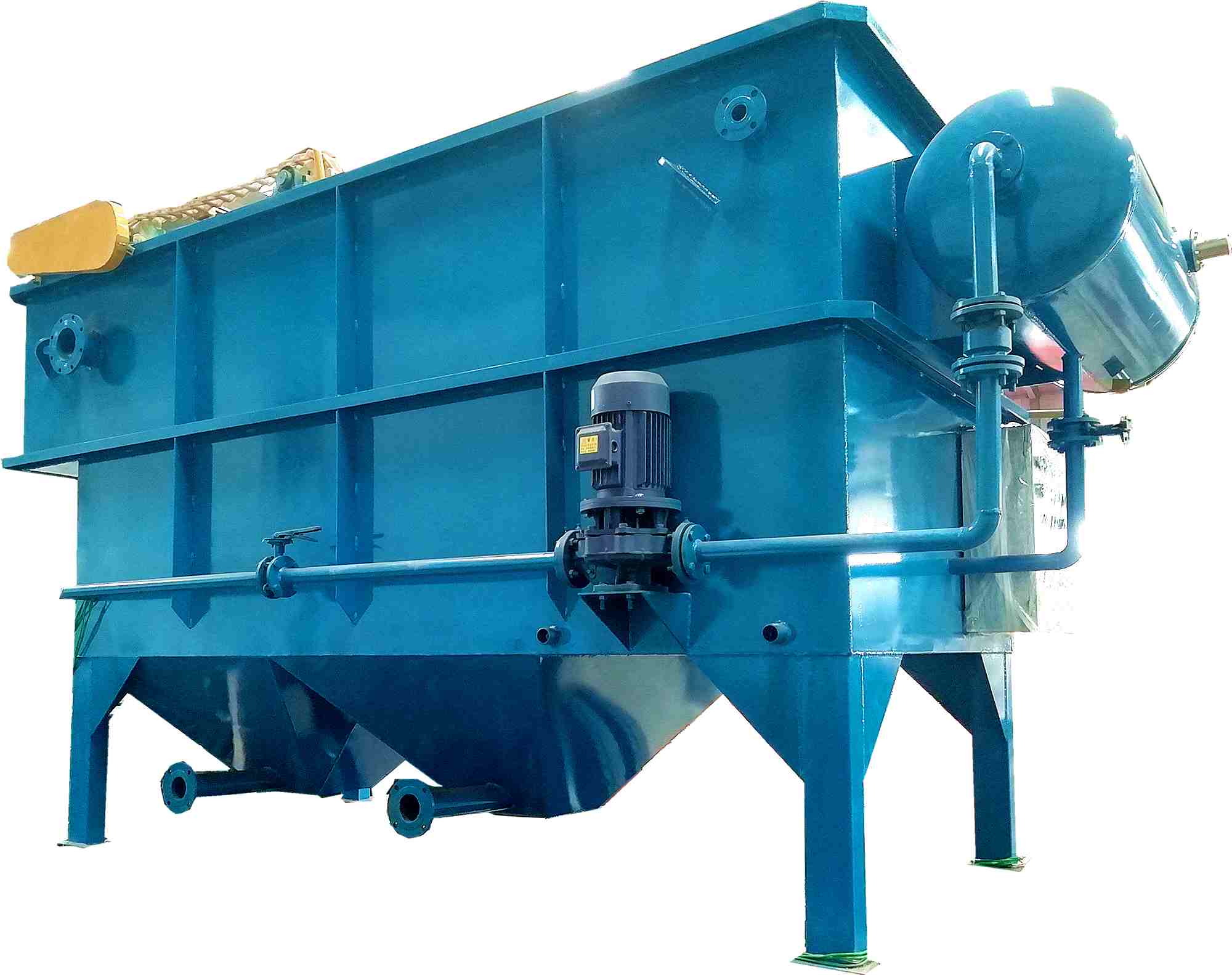 溶氣氣浮機運行過程中出現(xiàn)異常震動現(xiàn)象，2種方法幫你解決！2